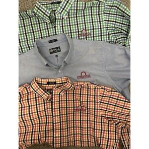 Men's University Of Maryland Eastern Shore Lot Of 3 Button Down Shirts Size XXL